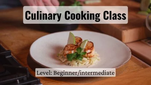 Culinary Cooking Class by Masterchef Bart van der Lee