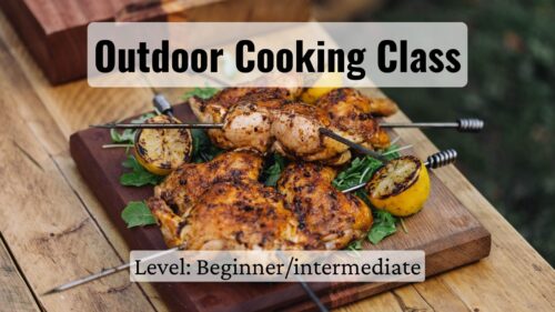 Outdoor Cooking Class by Masterchef Bart van der Lee