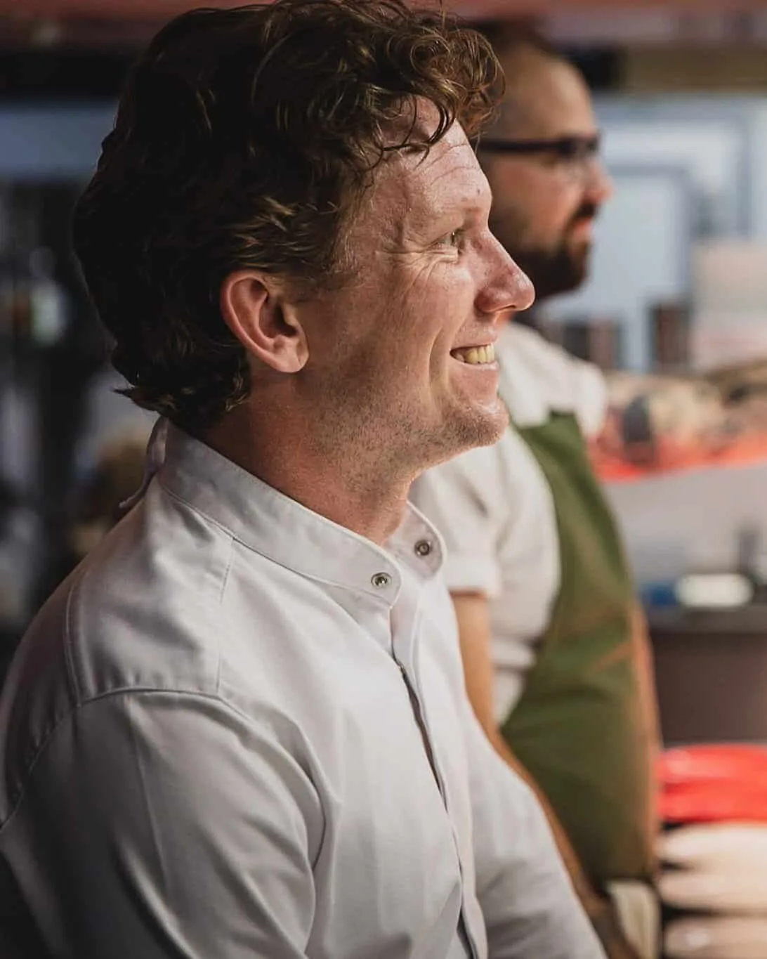 Masterchef Bart van der Lee exclusive catering behind the scene kitchen