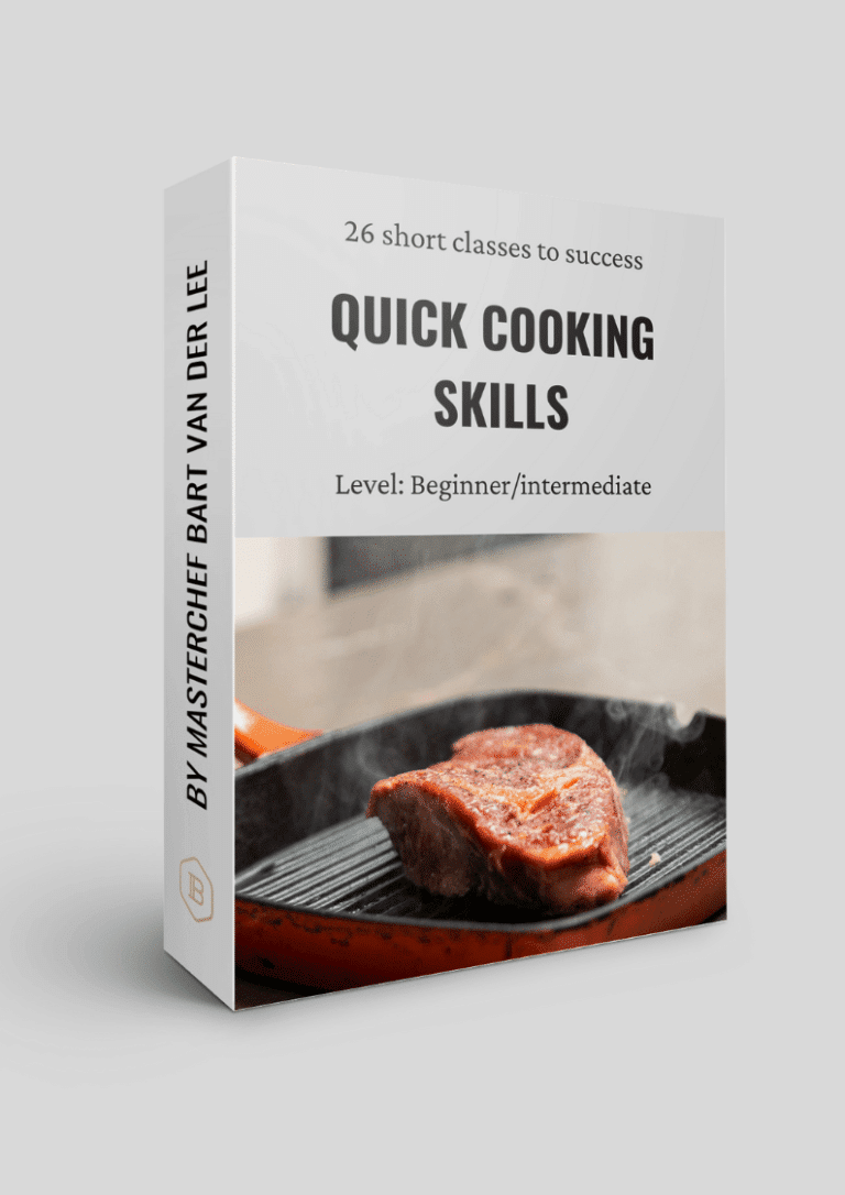 Quick cooking skills by Masterchef Bart van der Lee