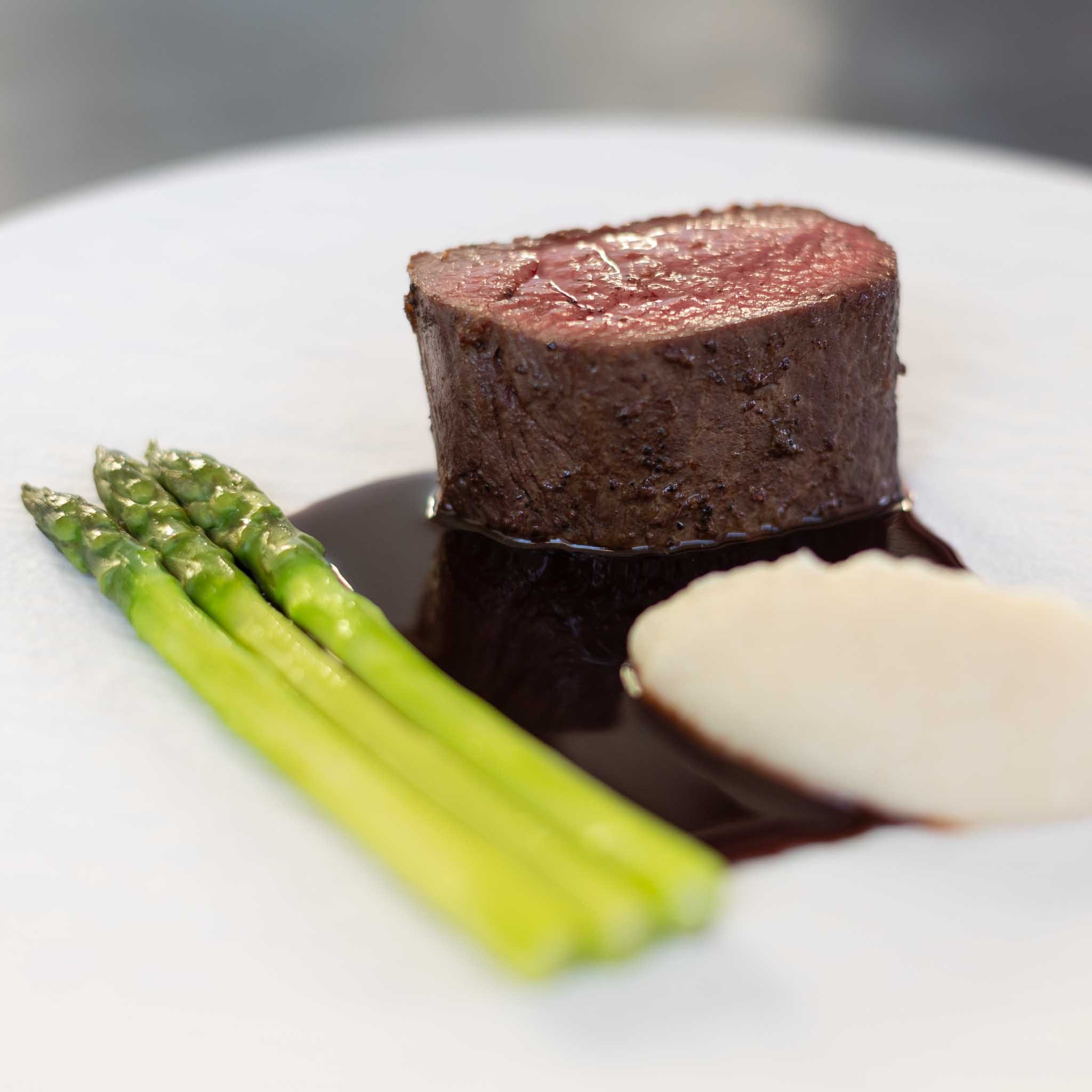 Venison and celeriac dish by Masterchef Bart