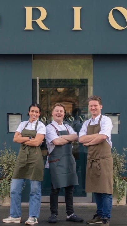 Masterchef Alex, Philli and Bart @ Restaurant Orion